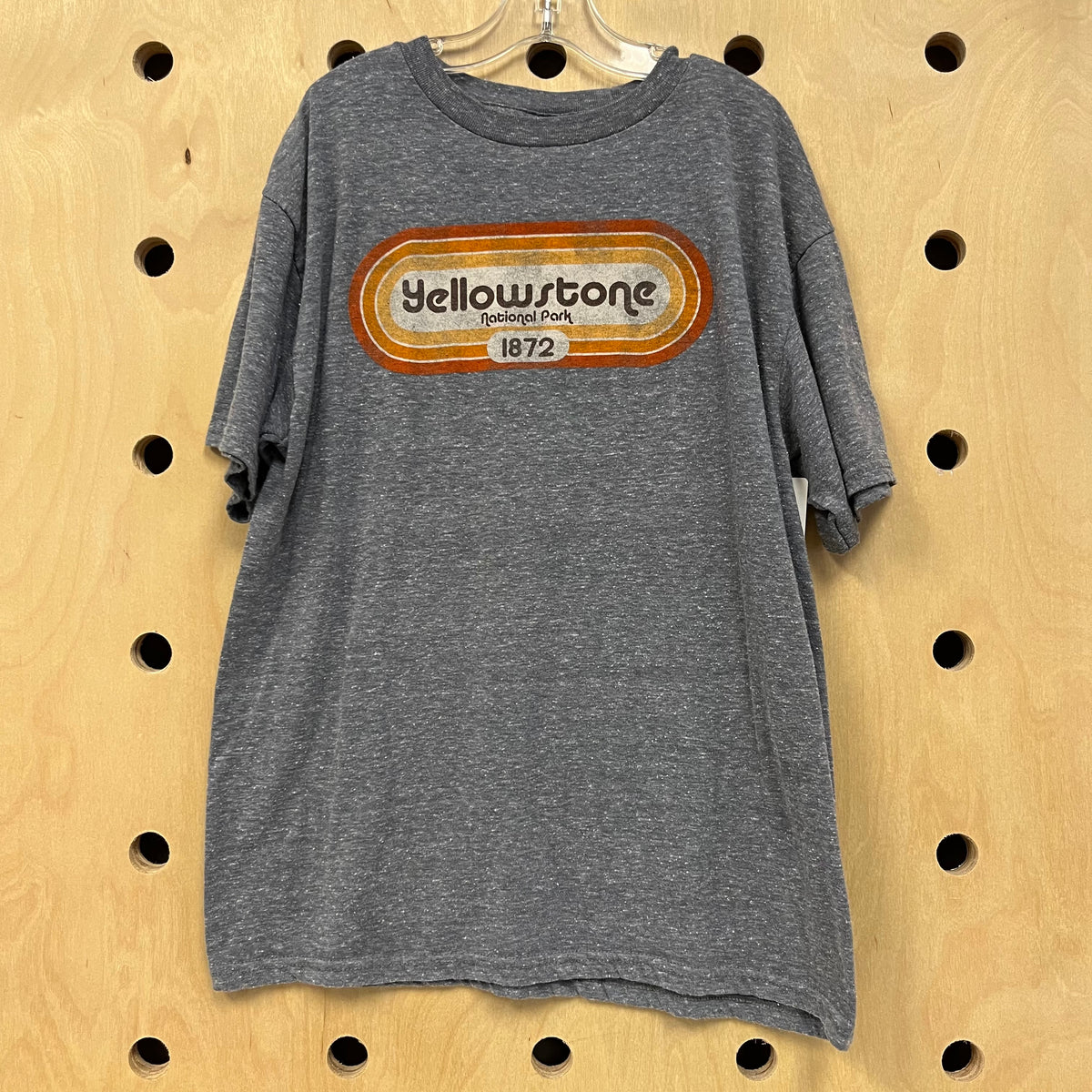 Grey Yellowstone NP Tee