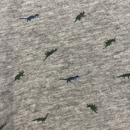 Grey & Green Dino Henley