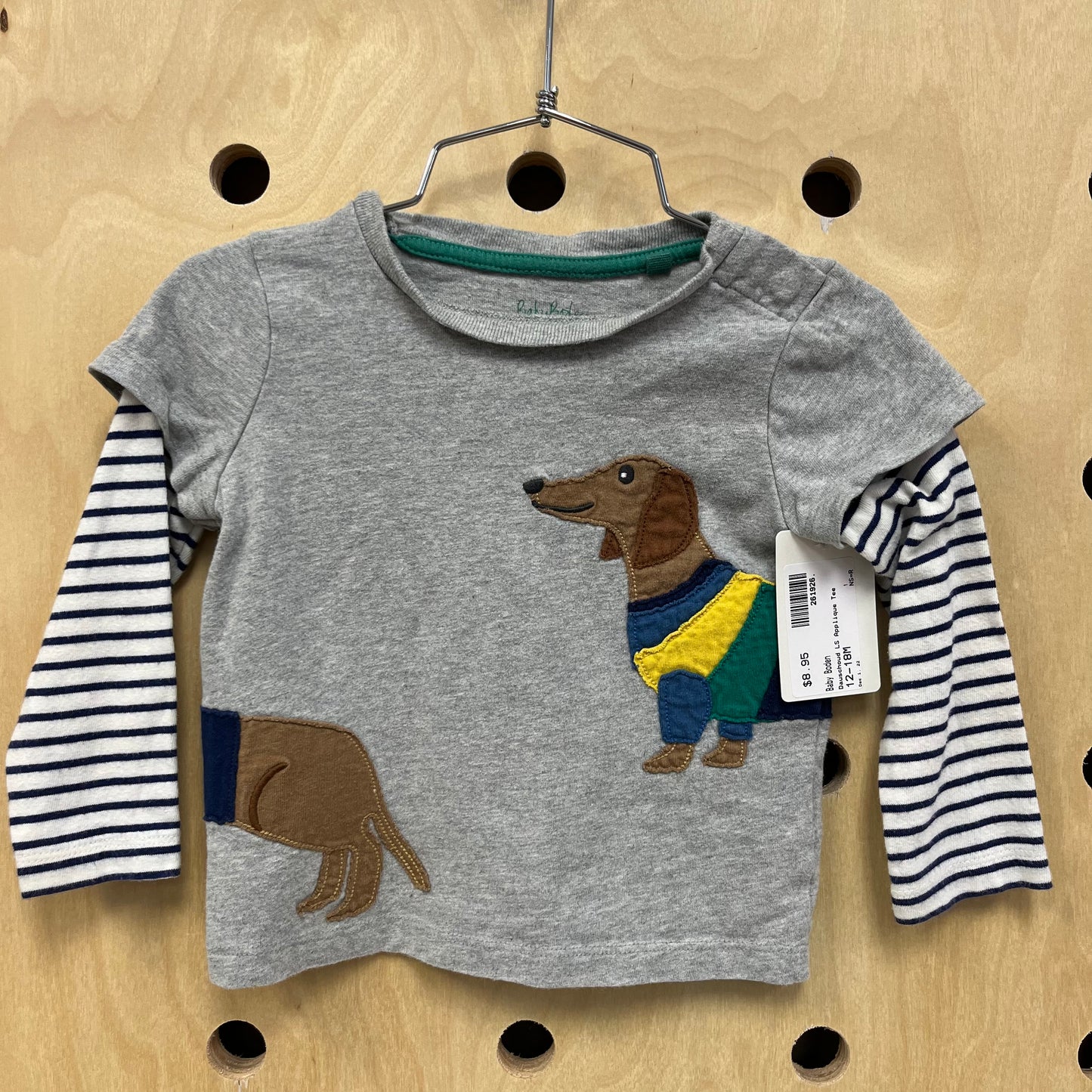 Dauschoud LS Applique Tee