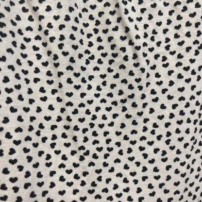 Cream + Black Hearts Dress