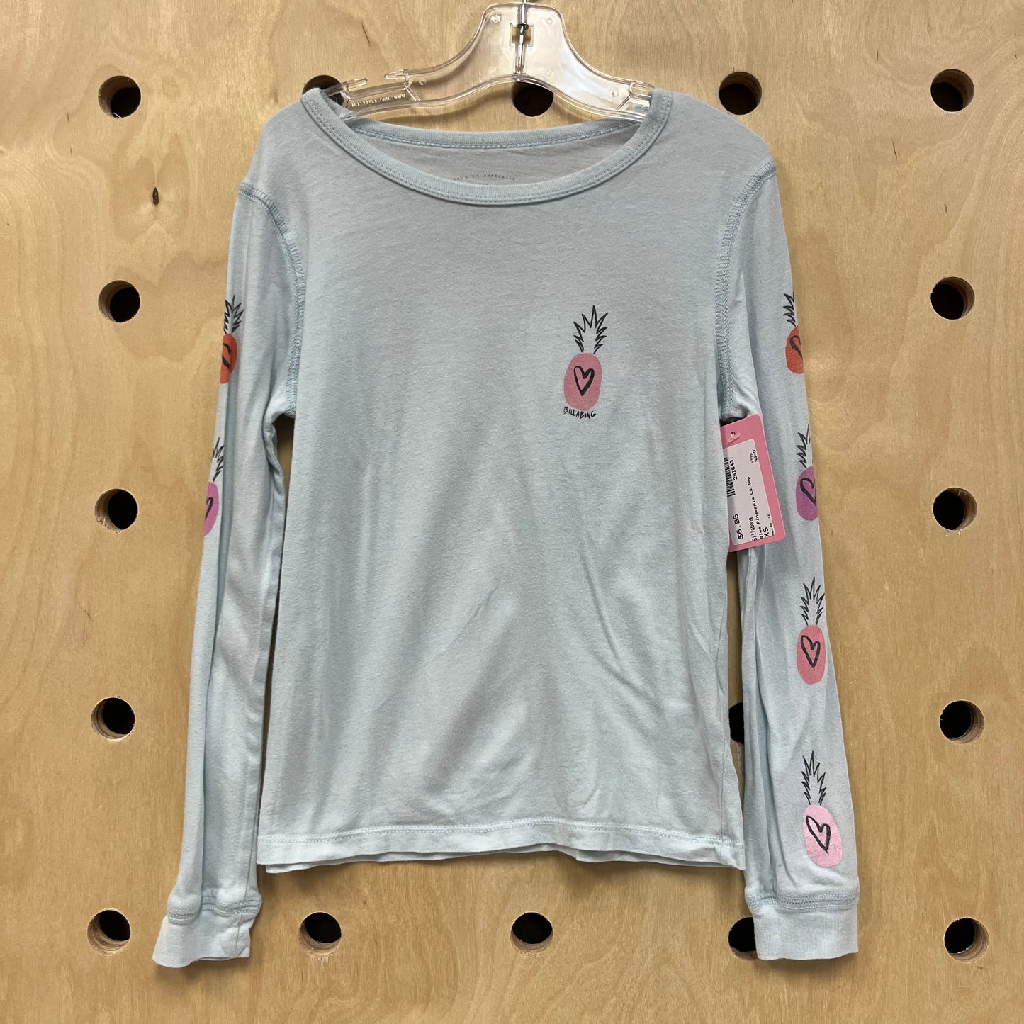 Blue Pineapple LS Top