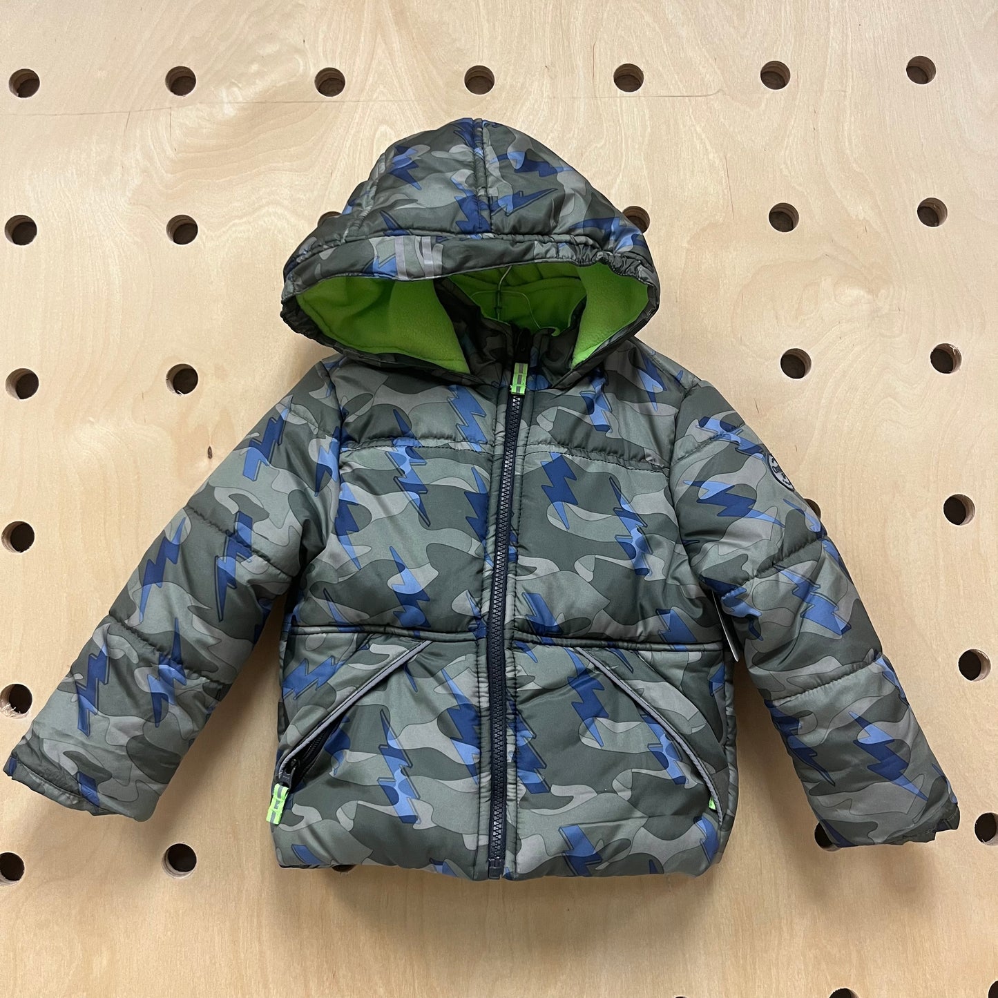 Green Camo Jacket