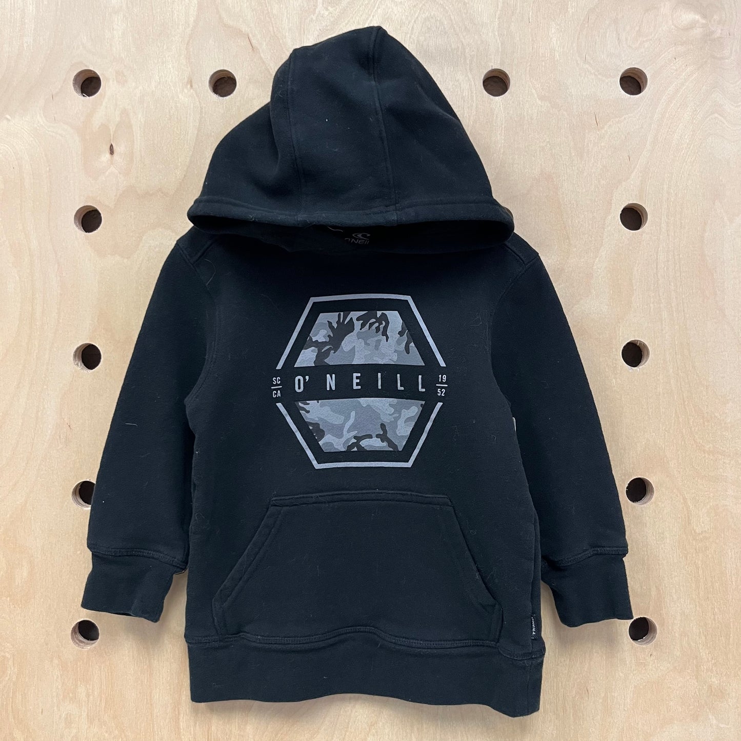 Black + Grey Logo Hoodie
