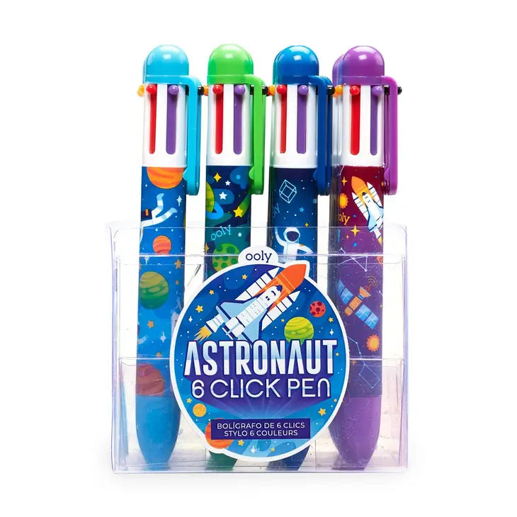 6 Click Astronaut Pens