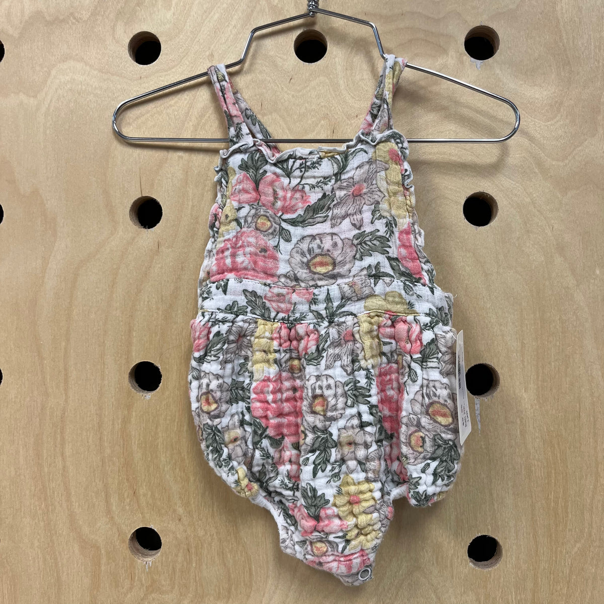 Gauze Floral Romper