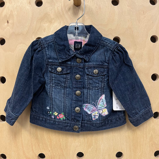 Denim Butterfly Jacket