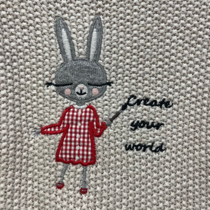 Create Your World Knit Sweater