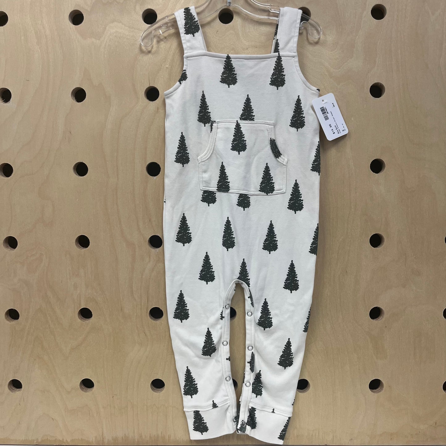 Cream Organic Forest Romper