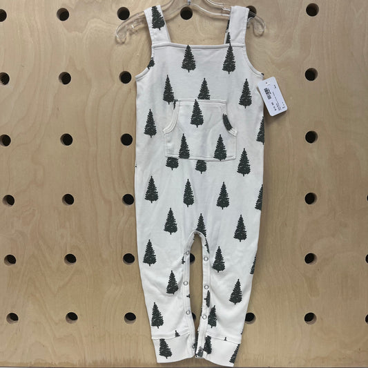 Cream Organic Forest Romper