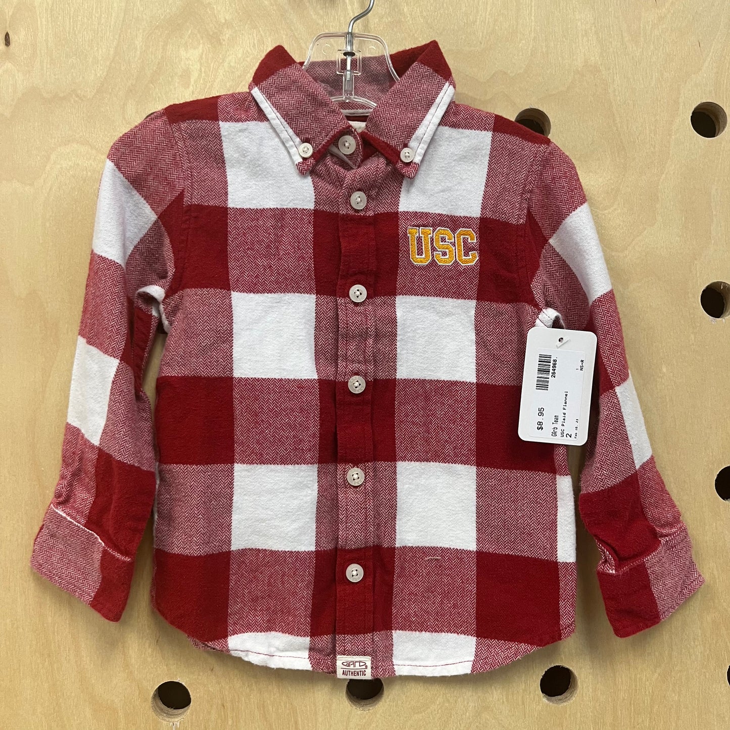 USC Plaid Flannel