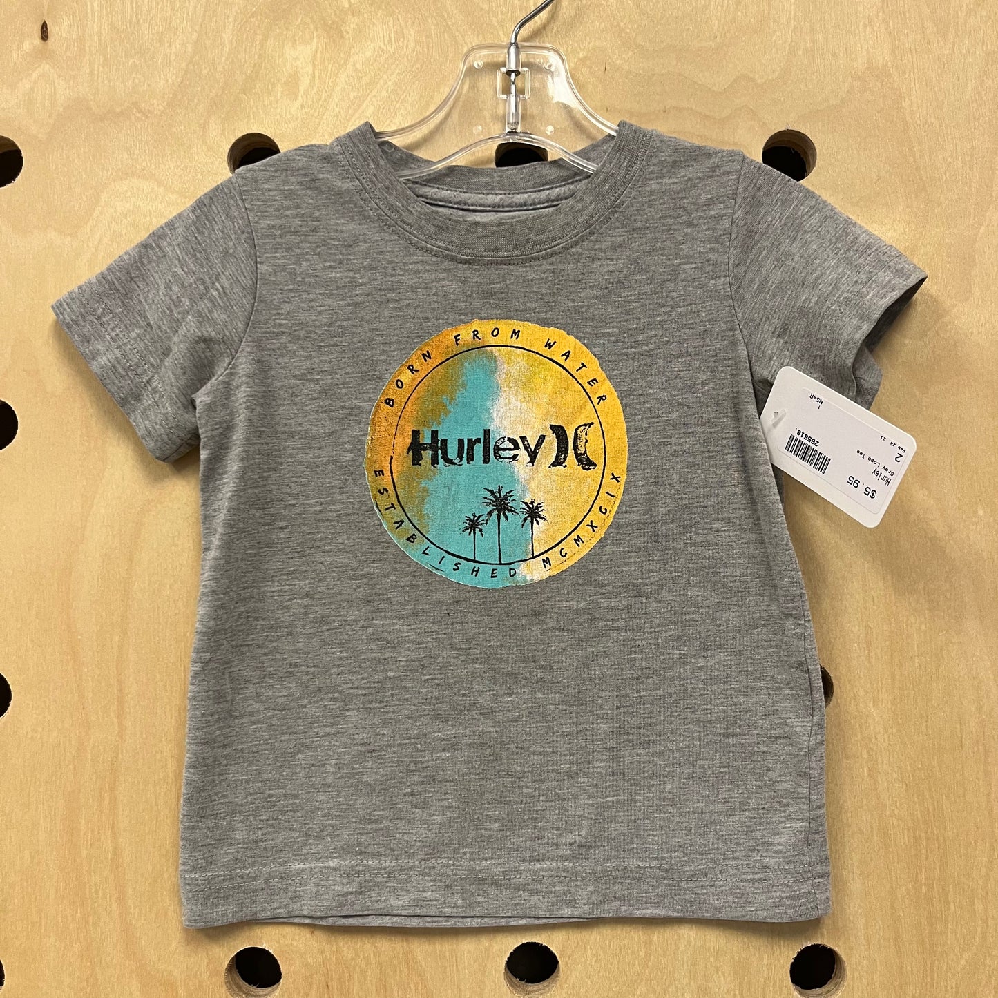 Grey Logo Tee