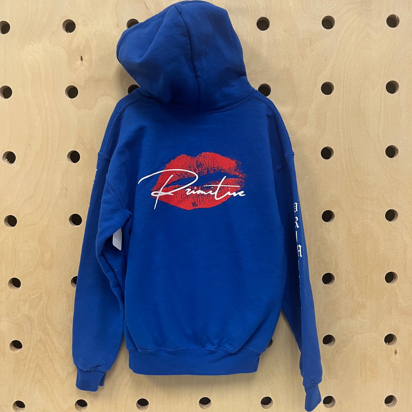 Blue Logo Hoodie Pullover