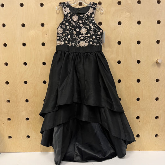 Black + Gold Holiday Dress