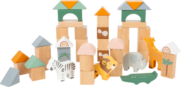 Safari Building Blocks (50pc)