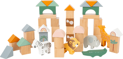 Safari Building Blocks (50pc)