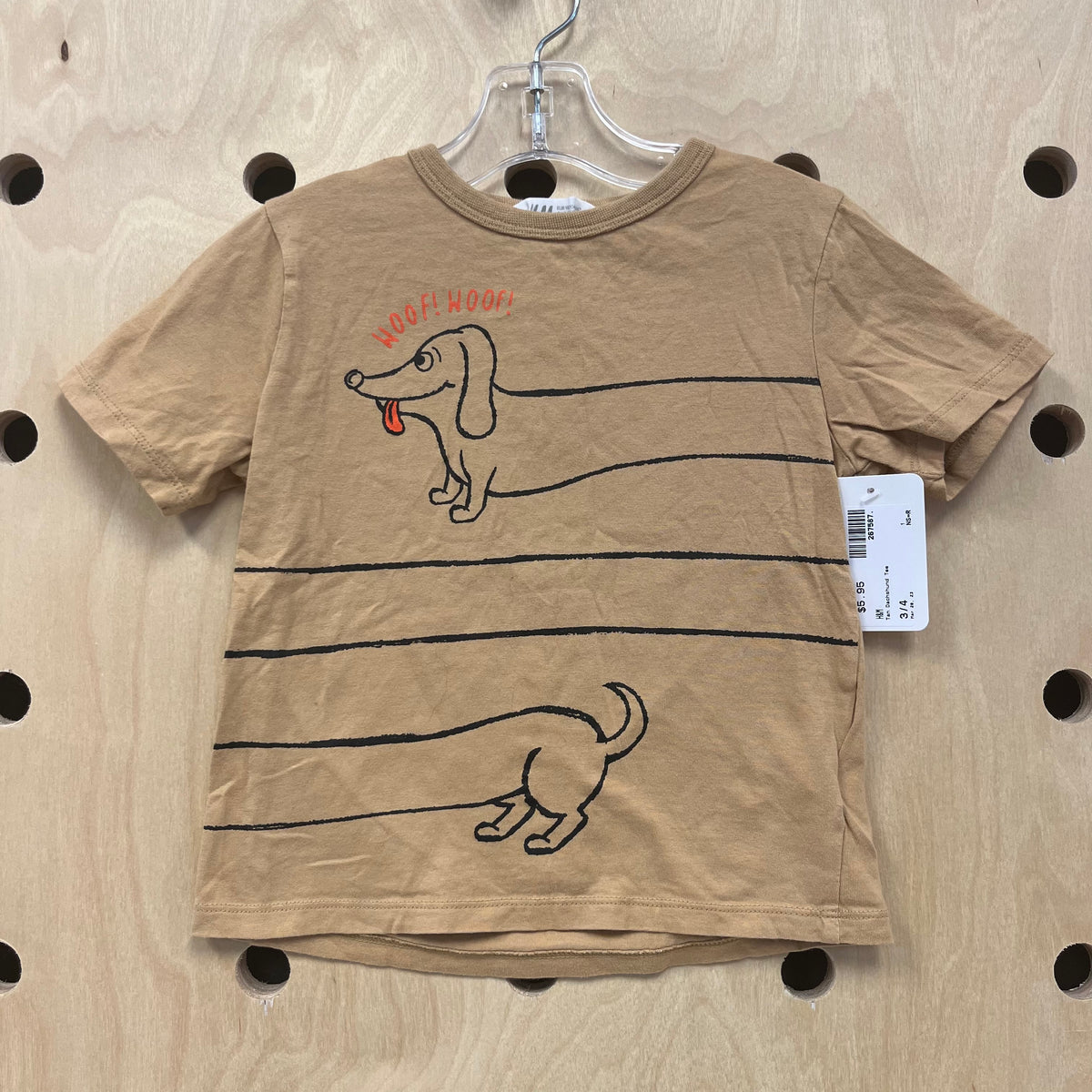 Tan Dachshund Tee