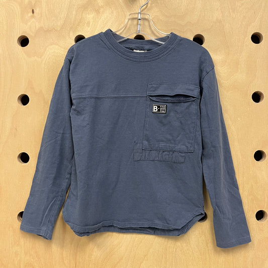 Blue B-Kind Pocket Tee