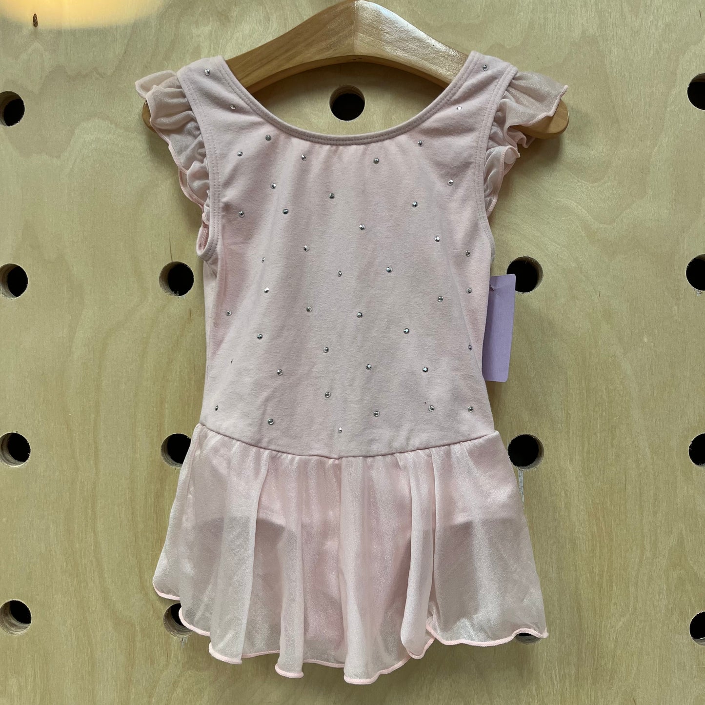 Pink Stud Leotard