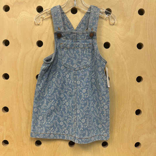 Denim Floral Jumper