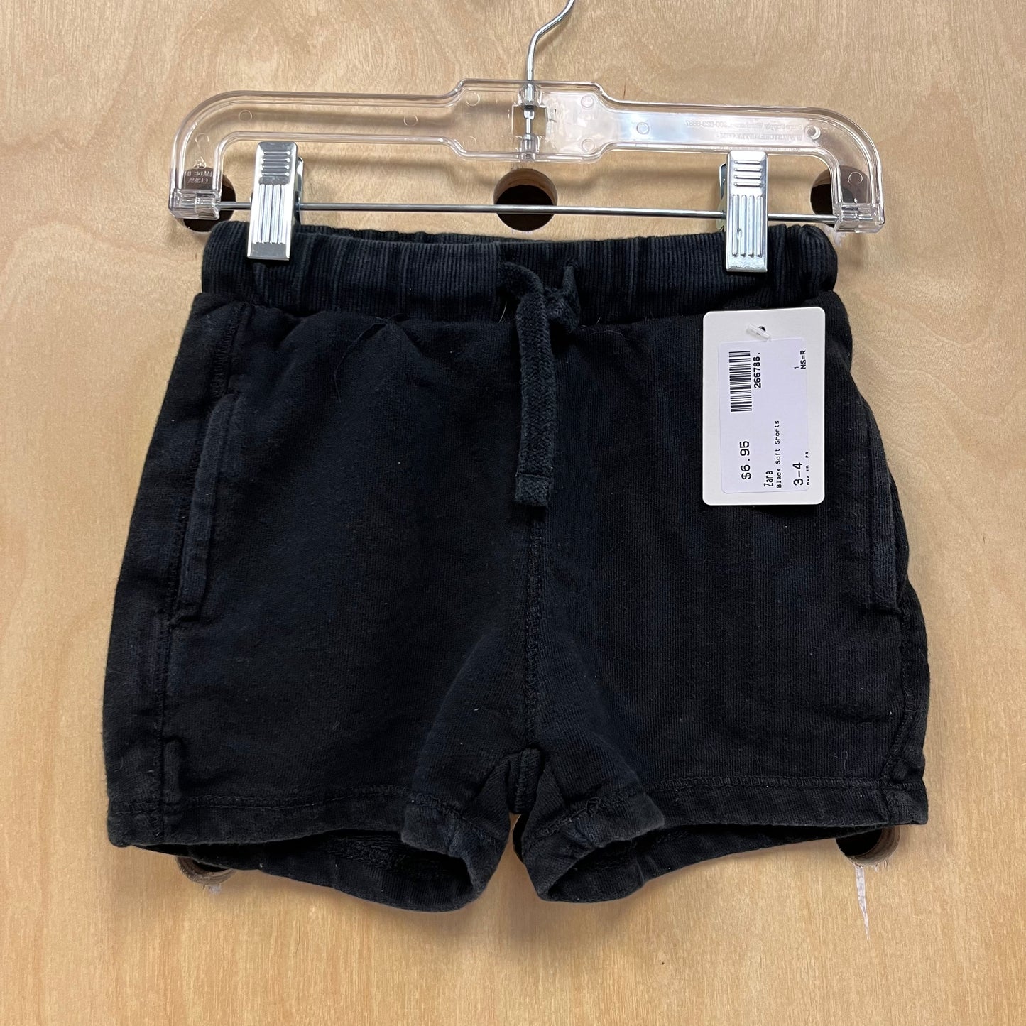 Black Soft Shorts