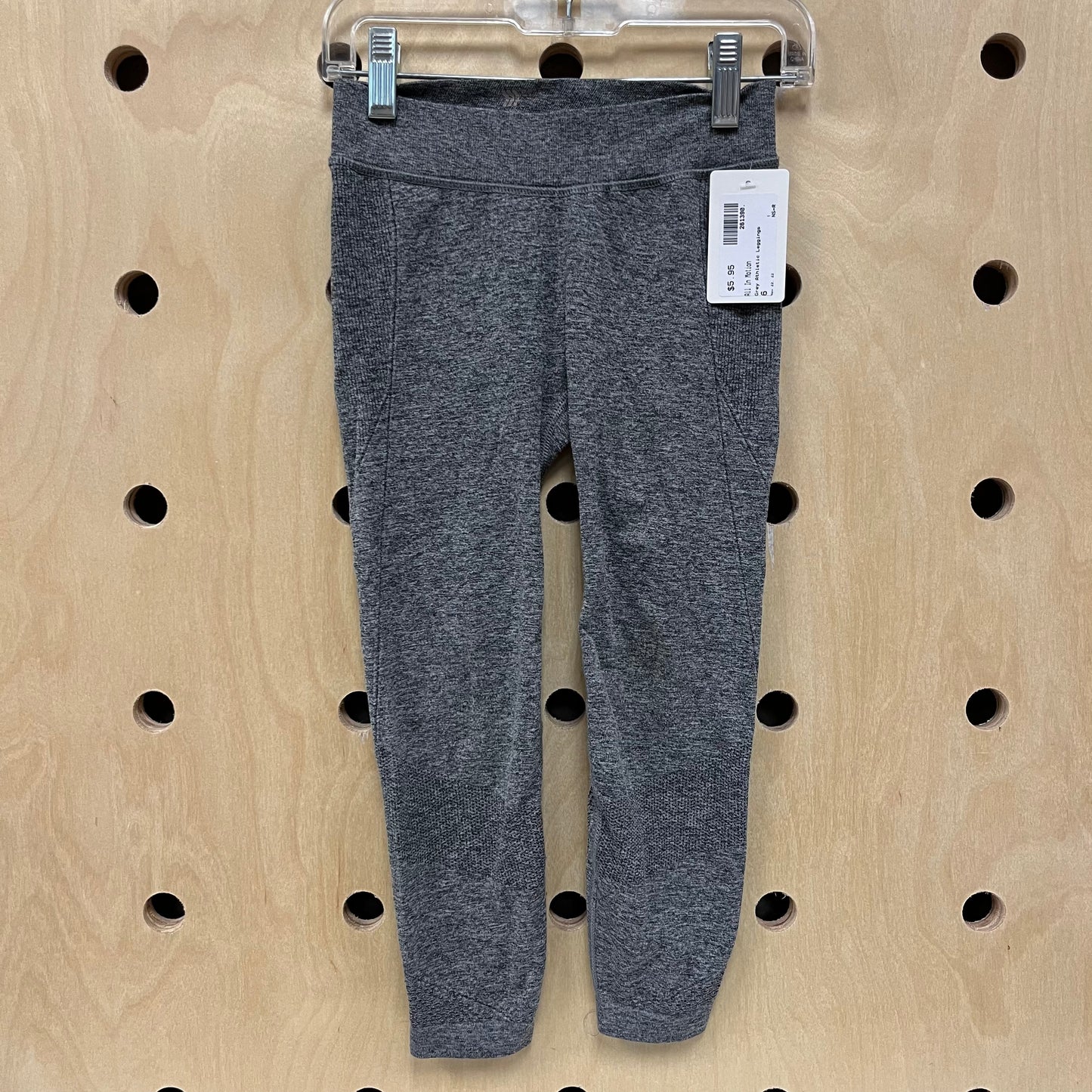 Grey Athletic Leggings