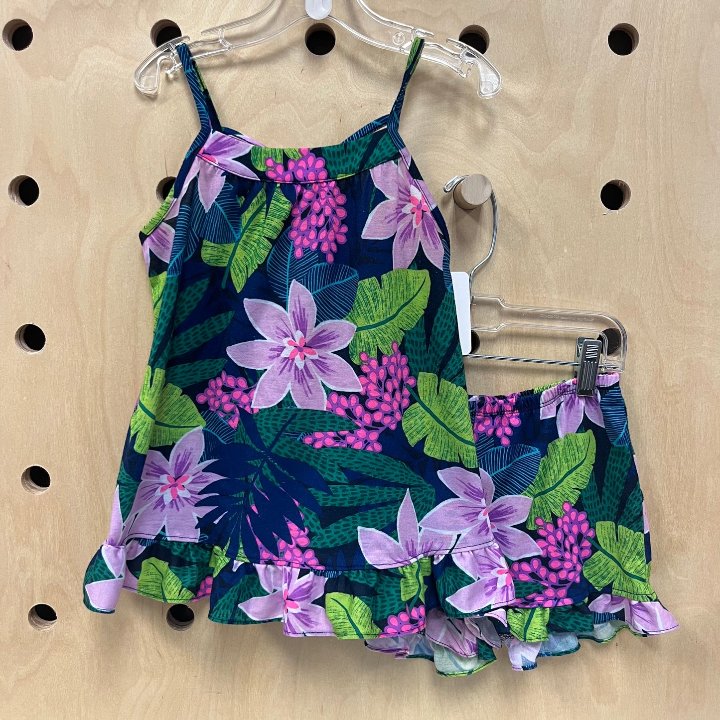 Blue Tropical Pajamas