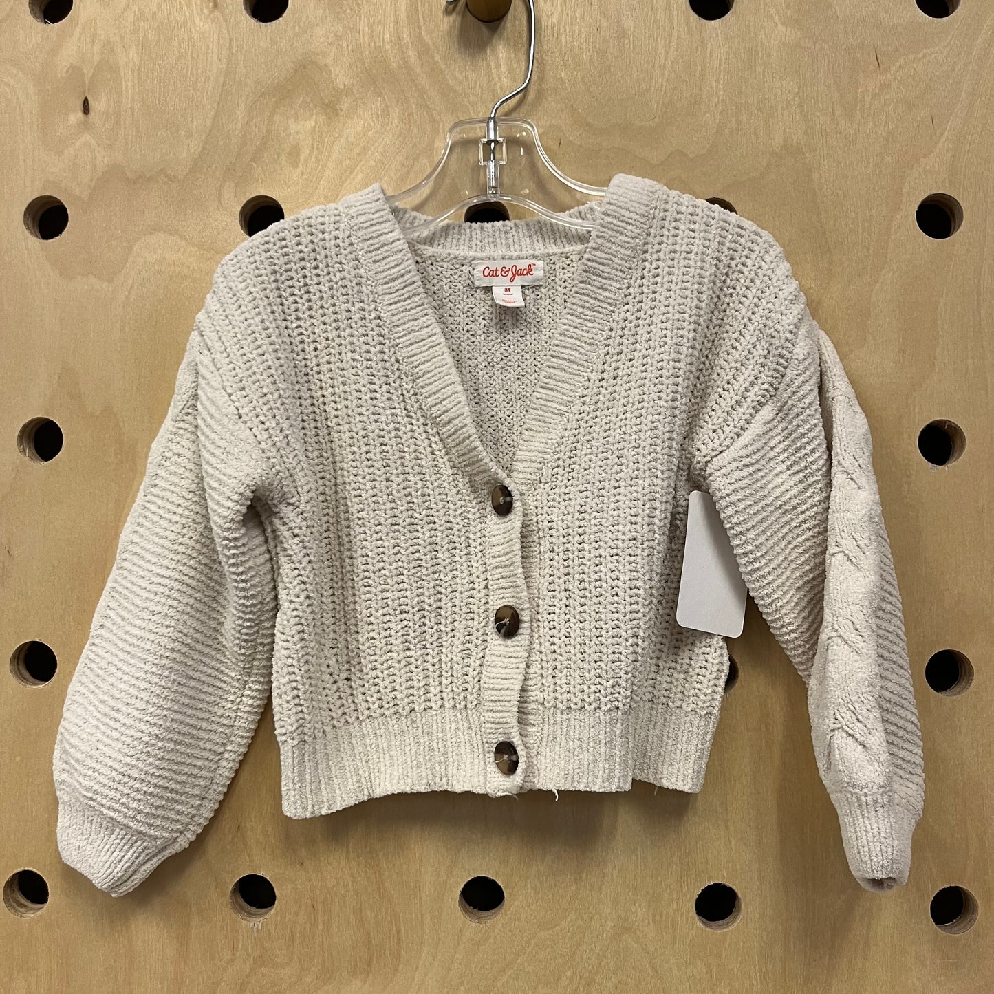 Cream Chunky Knit Sweater