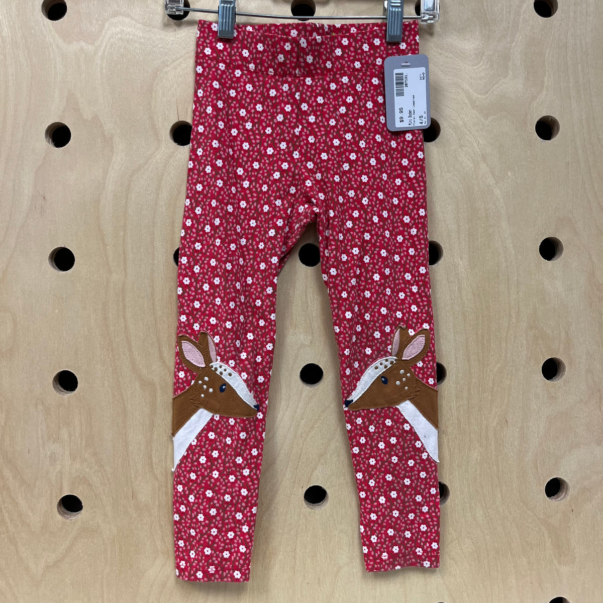 Floral Deer Leggings