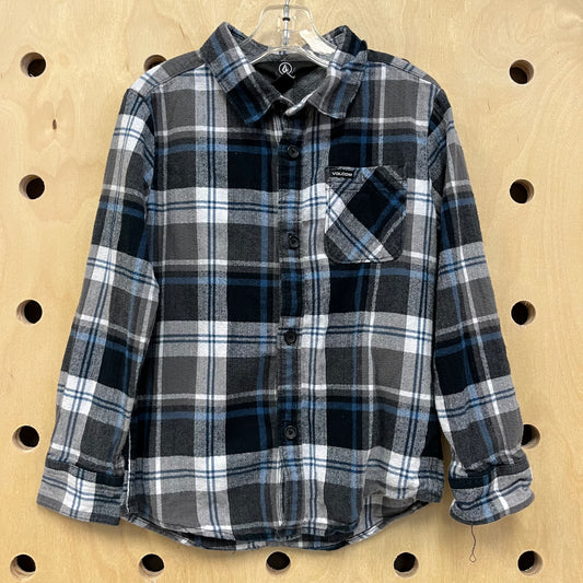 Black + Blue Flannel