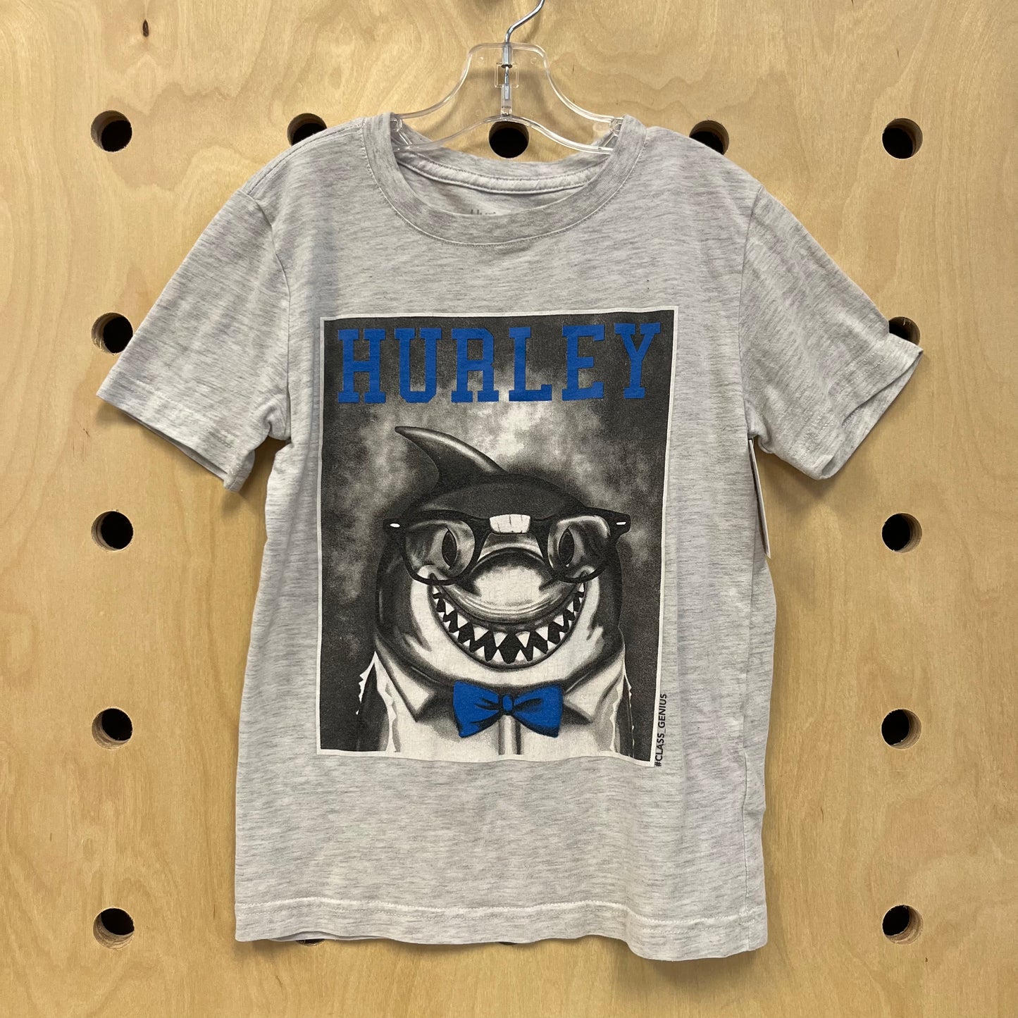 Heathered Grey Shark Tee