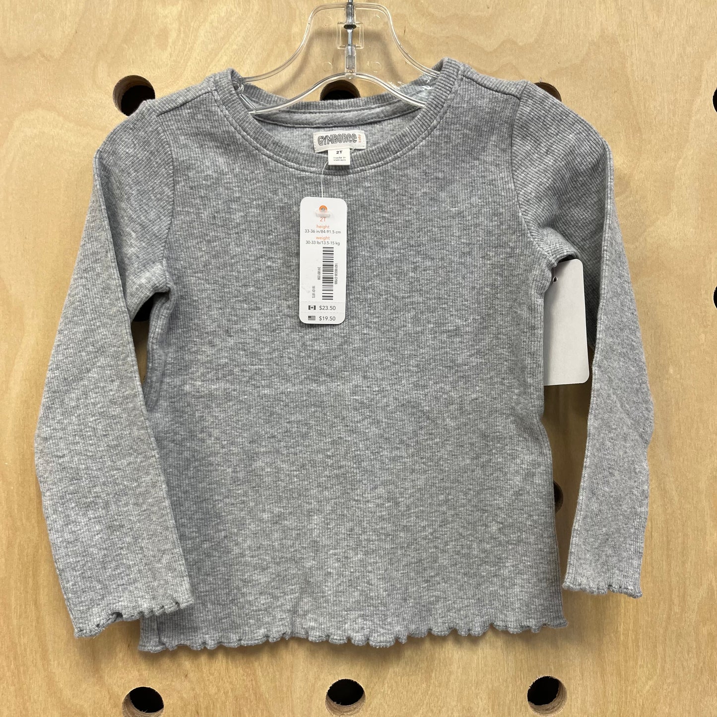 Grey LS Shirt NEW!