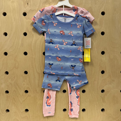 Seahorse & Mermaid Pajamas Set NEW!