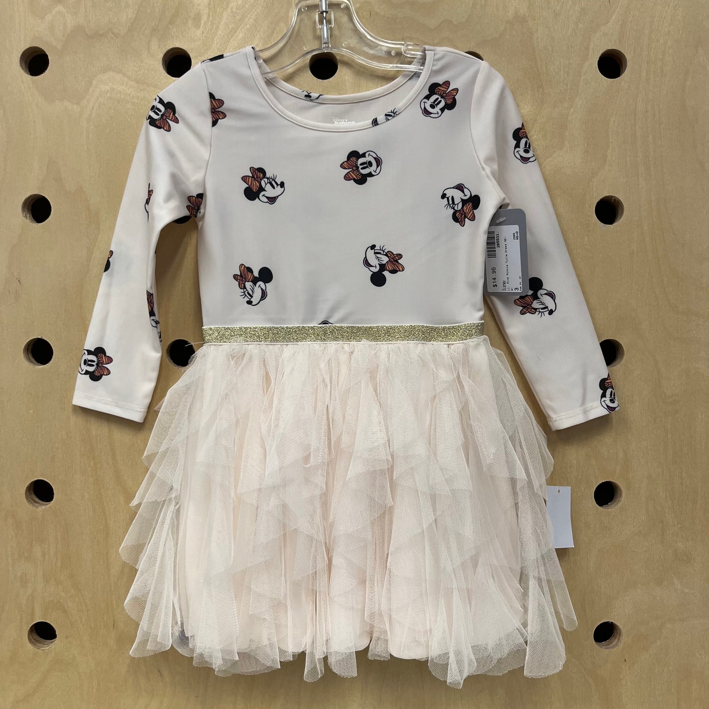 Lt. Pink Minnie Tulle Dress NEW!