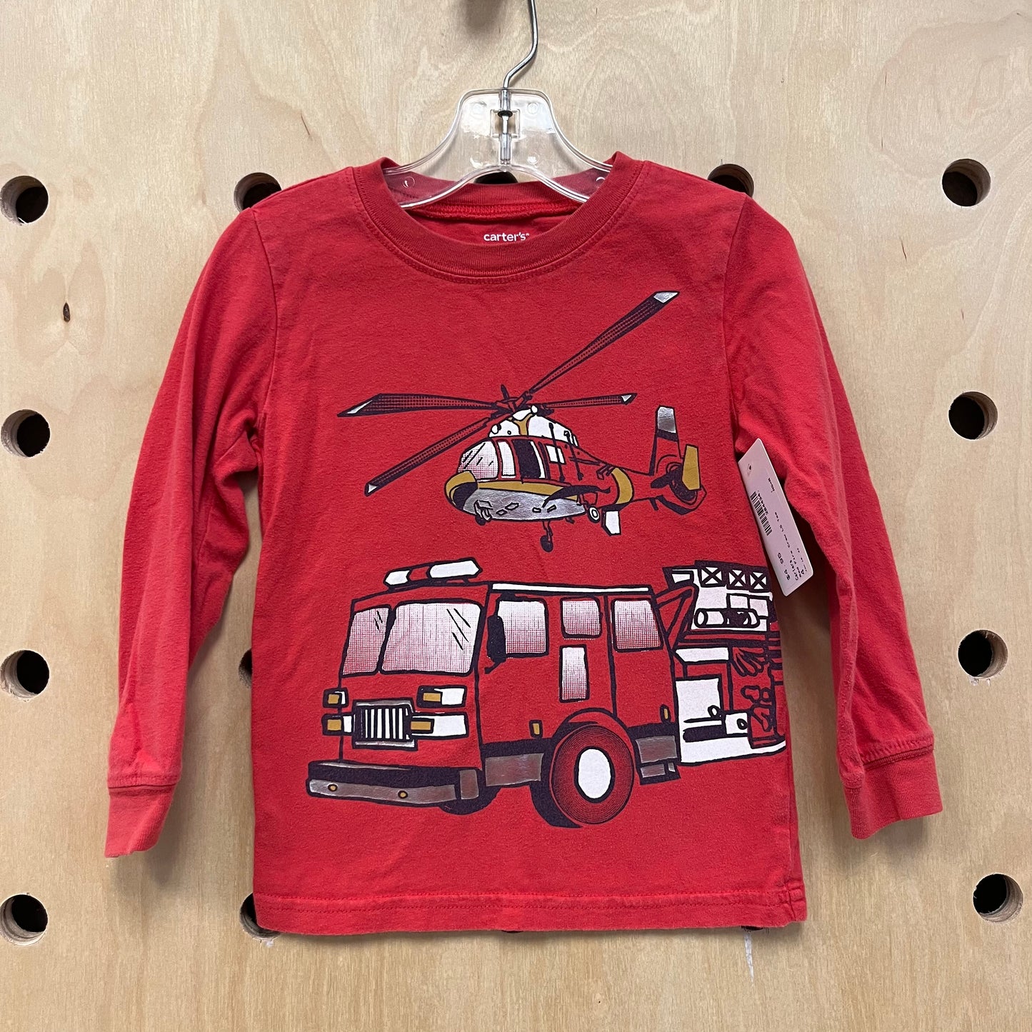 Red Fire Crew LS Tee