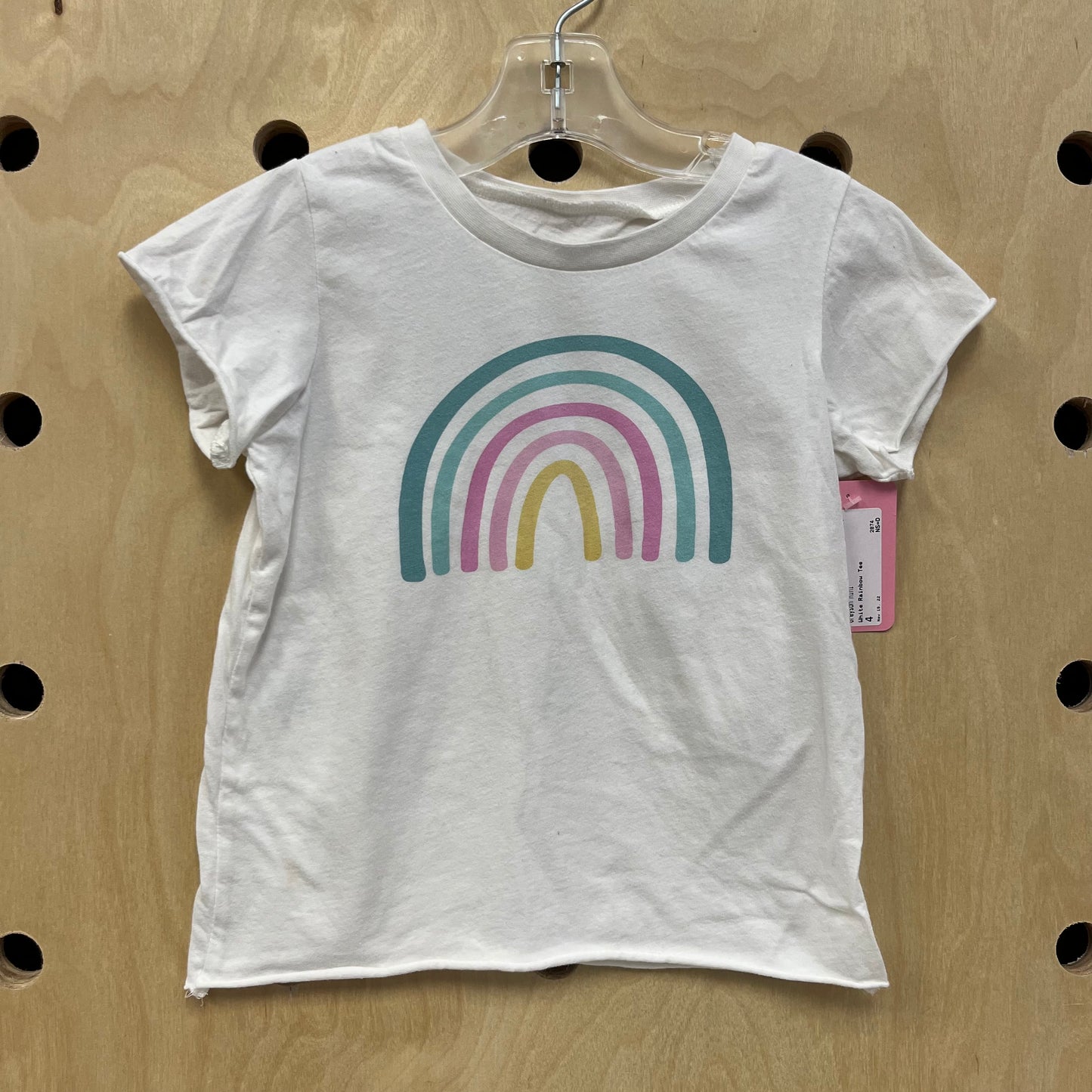 White Rainbow Tee