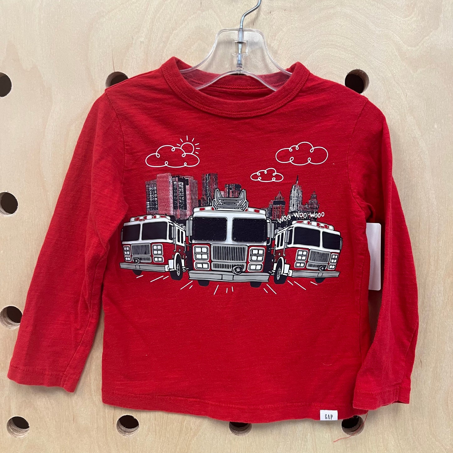 Red Firetruck LS Tee