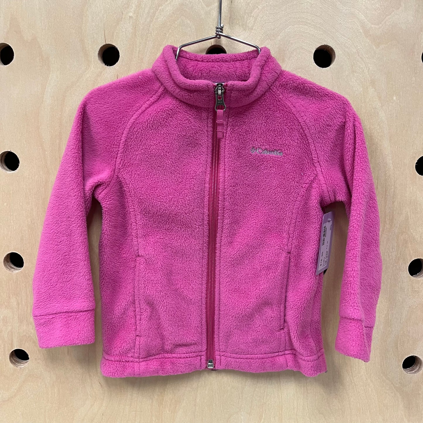Pink Fleece Zip Up