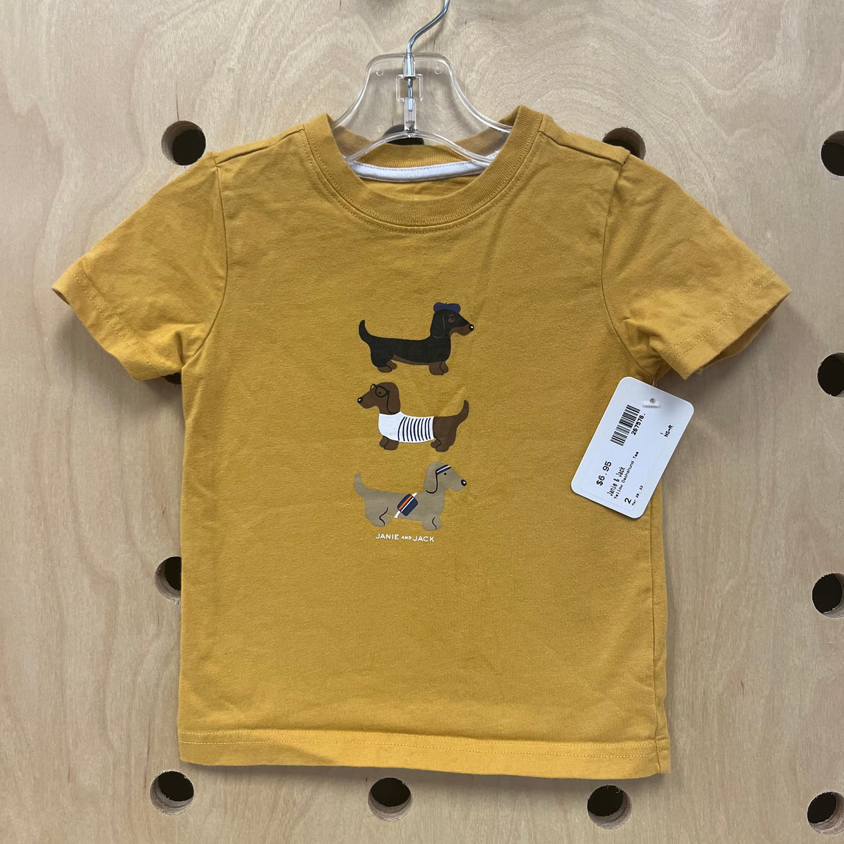 Yellow Dachshund Tee