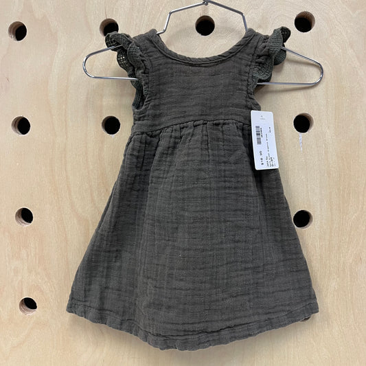 Dark Green Organic Dress