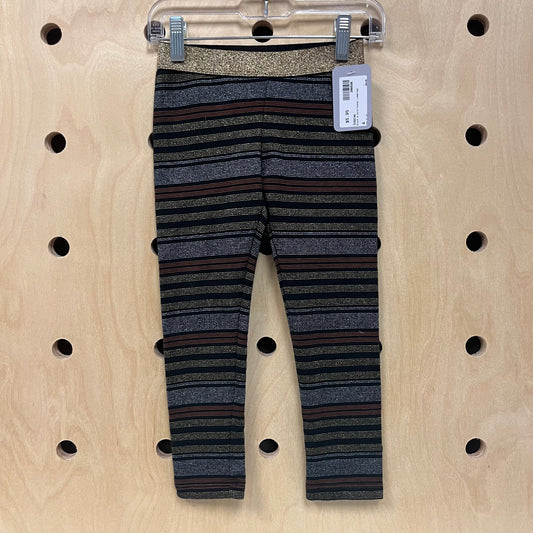 Black & Gold/Copper Leggings
