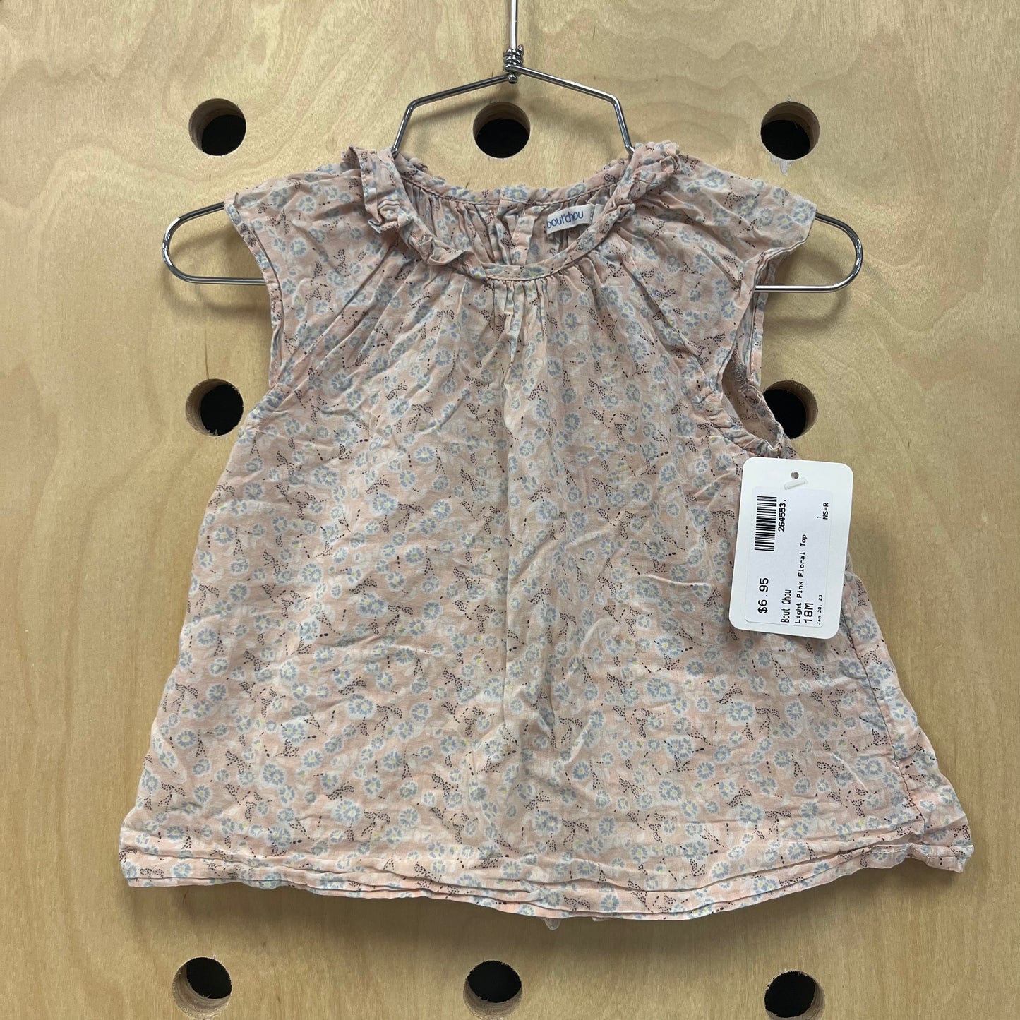 Light Pink Floral Top