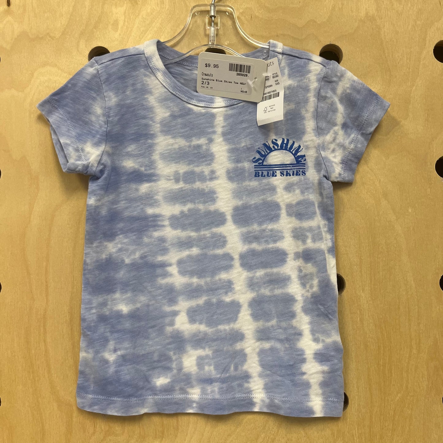 Sunshine Blue Skies Tee NEW!