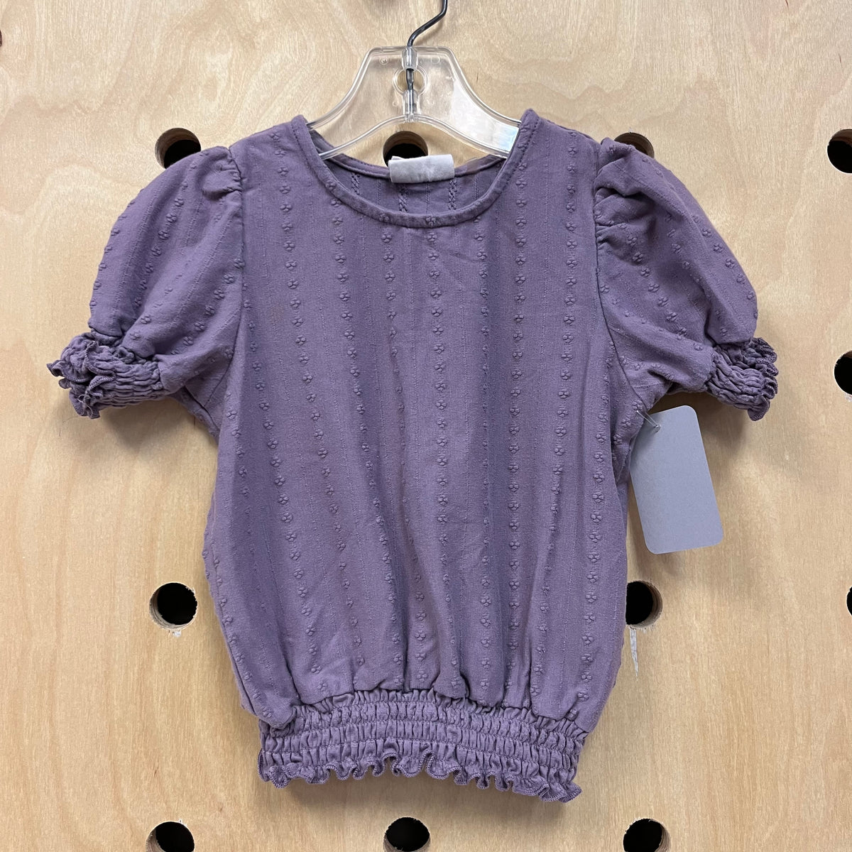Purple Textured Top