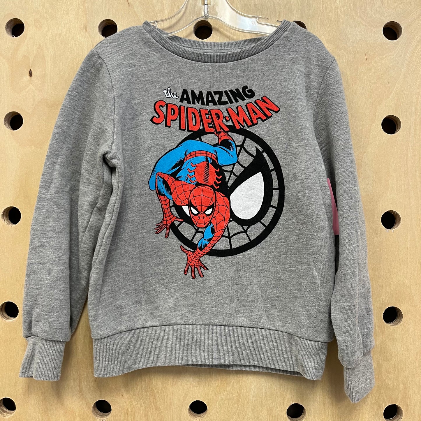 Grey Spiderman Pullover