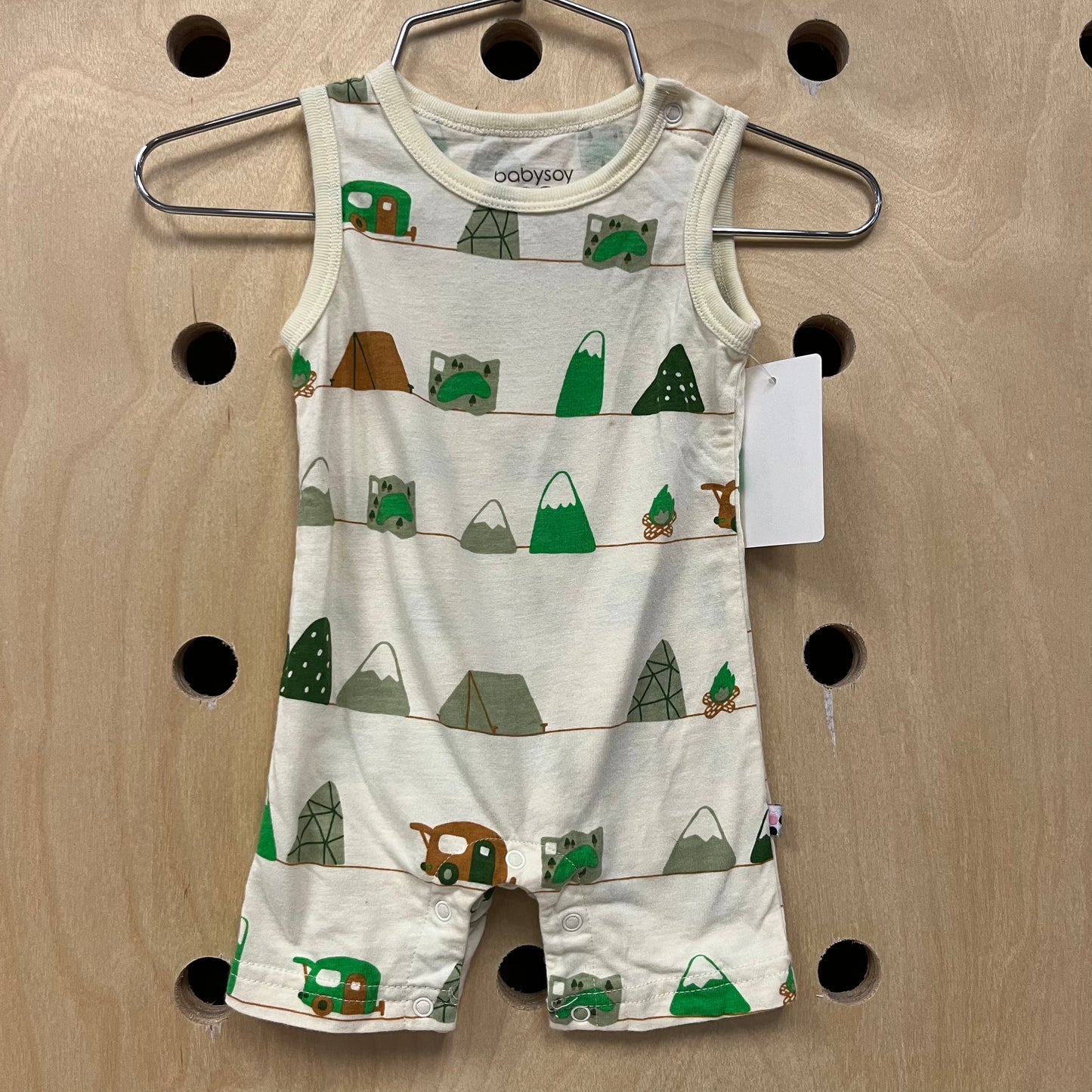 Organic Camping Romper