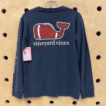 Blue Logo Pocket Tee NEW!