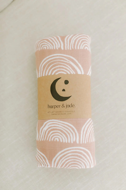 Bamboo Swaddle Rainbow