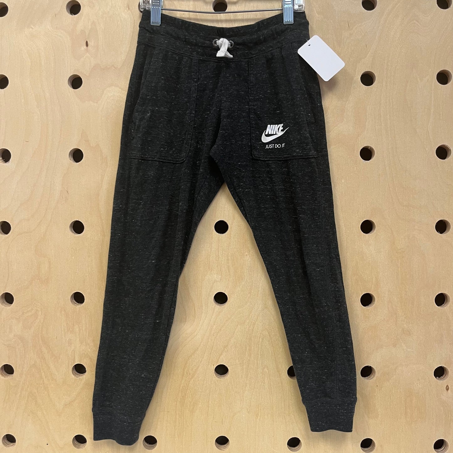 Black Heathered Joggers