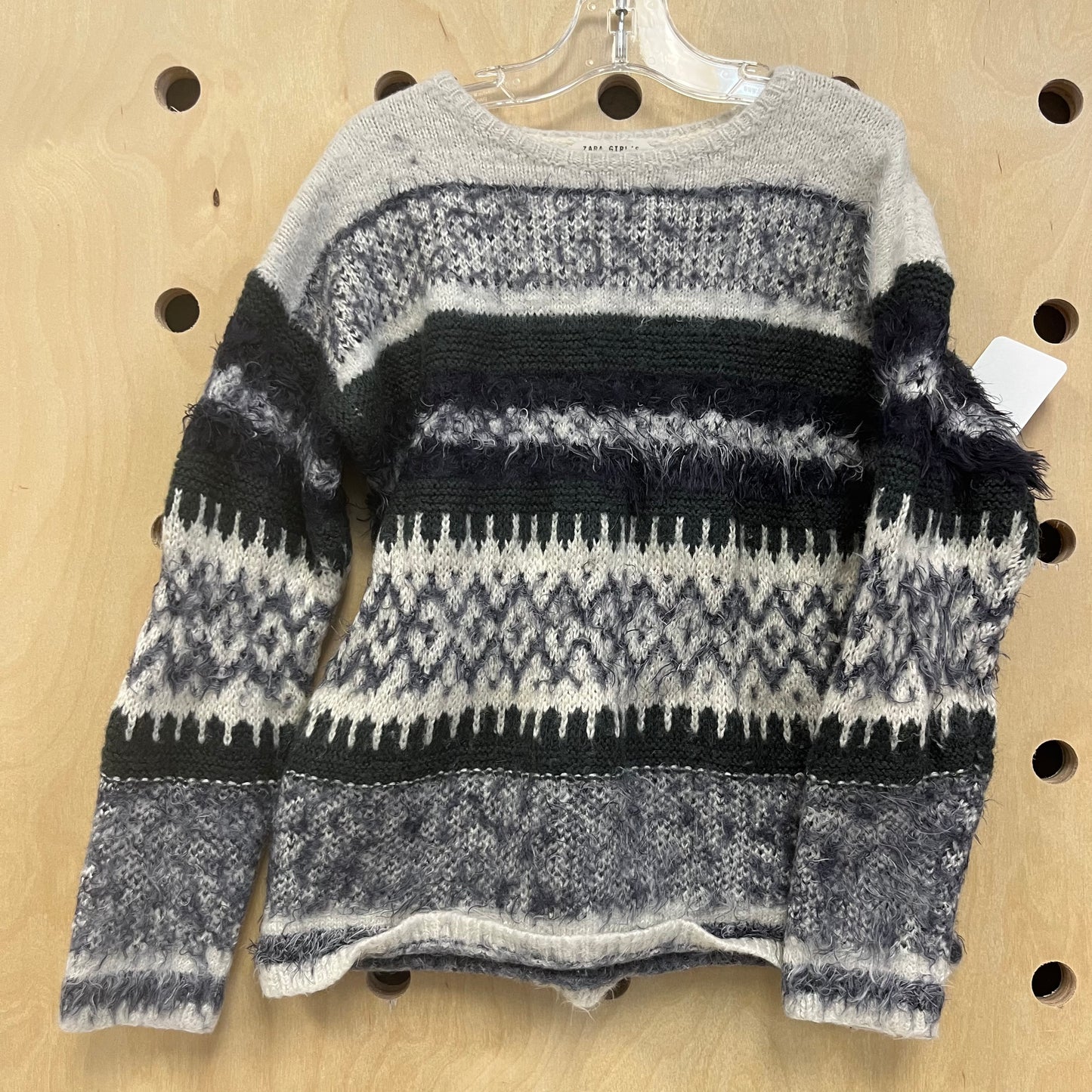 Grey Fuzzy Sweater