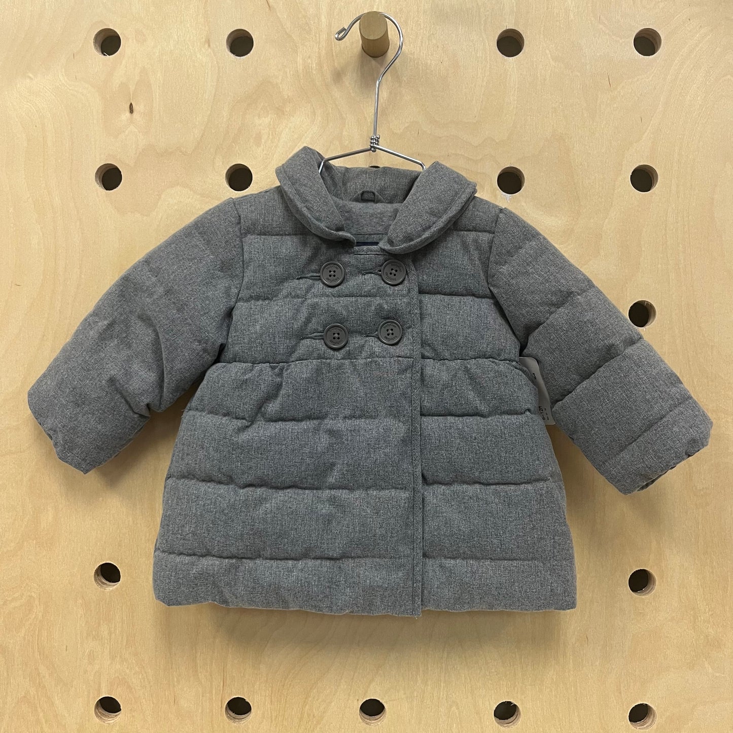 Grey Puffer Coat